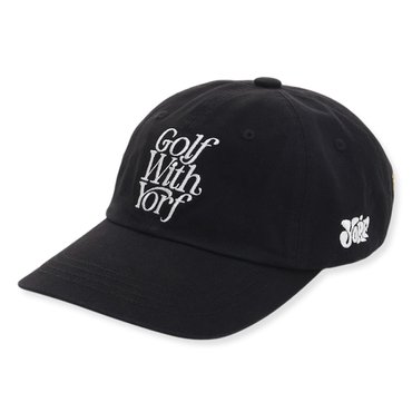 욜프 6 PANEL CAP GLORY BLACK 욜프 6패널 캡 글로리 블랙