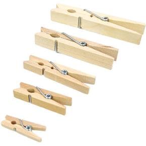 원목 나무 집게 DIY 이벤트 꾸미기 사진집게 3.5cm (5개 1세트)