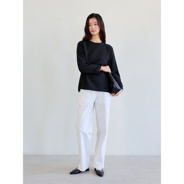 Cotton Welt-Pocket Pants (Ivory)