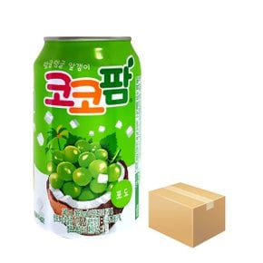 해태 코코팜 포도 340ml 24캔(1박스)