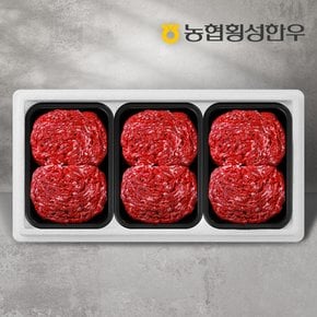 [냉동][농협횡성한우] 1등급 한우정육세트 1호 (불고기 500g x 3팩)