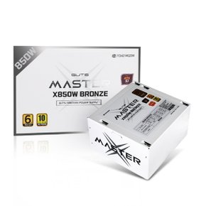 몬스타기어 가츠 MASTERX X850W 80PLUS 브론즈 ATX3.1 파워 화이트