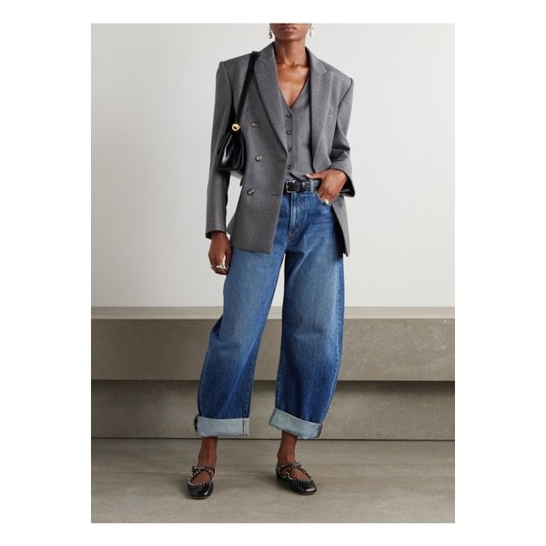 더 버블 하이라이즈 배럴 진 미드 데님 1647597346187719