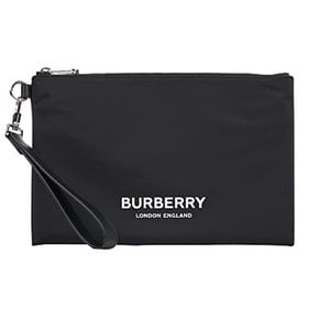 [BURBERRY] 버버리 파우치 8062754 A1189 나일론 지퍼 파우치 블랙 블랙 []