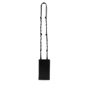 질 샌더 Tech accessory TANGLE BAG FOR SMARTPHONE BLACK J25VL0005_P5454001