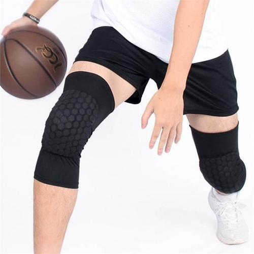[엠아이(M.I)] 농구 벌집 압축 무릎 슬리브 압축 프로텍터(1)