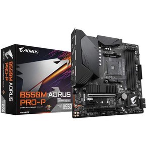 GIGABYTE B550M AORUS PRO-P 메인보드 MicroATX [AMD B550 칩셋 탑재] MB5129