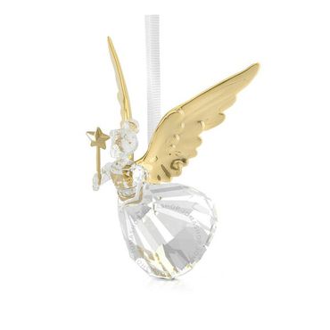 스와로브스키 크리스탈 골드톤 Holiday Magic Angel Ornament 5657008