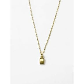 SMALL SQUARE PERFUME NECKLACE_GOLD 스몰 스퀘어 퍼퓸 목걸이 골드