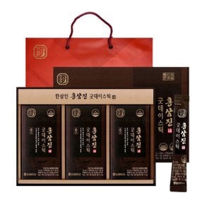 한삼인 6년근 홍삼진 굿데이스틱 30포 + 쇼핑백_P372079961