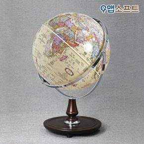 50cm 데스크 원목 지구본 / 블루, 엔틱, 골드, 레드 / 50cm X 82cm (지름 X 높이) / 대형지구본 인테리어 장식용