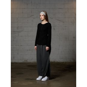 FAIRY WOOL LONG SLEEVE - BLACK