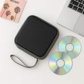 세이프디 하드 CD케이스 40장 블랙 DVD 보관정리함 씨