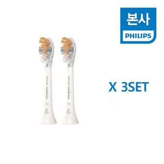 소닉케어 A3 프리미엄 올인원 칫솔모 화이트 HX9092/67*3SET