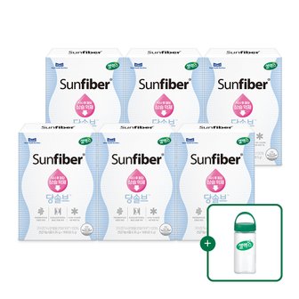 셀렉스 [본사직영] 썬화이버 당솔브(혈당케어) 스틱 6.25g x 60포(총 6박스) [60일분] (+텀블러 증정)