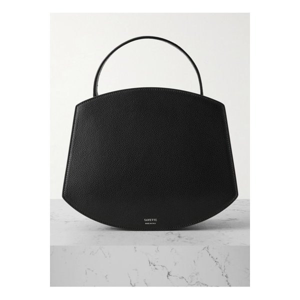 사베트 플로렌스 25 텍스처 가죽 토트 블랙 1647597358737748