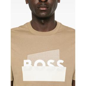 26SS 보스 반팔 티셔츠 50555799 252 NEUTRALS