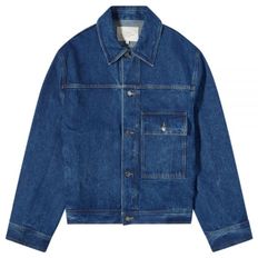 스튜디오 니콜슨 PETAR DENIM JACKET INDIGO WASH (PETAR SNM-1079) (페타르