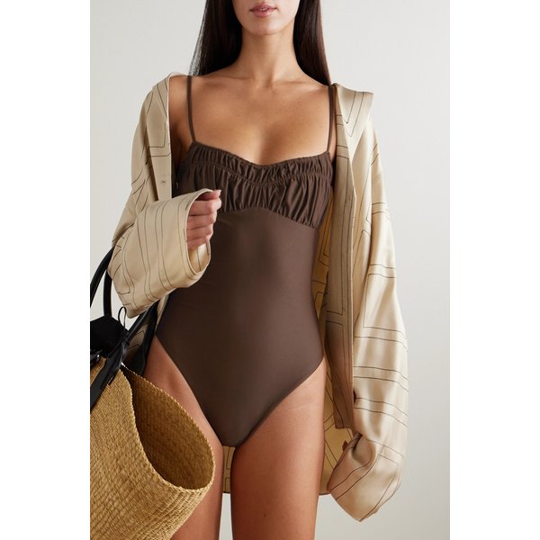 페이스풀 로시오 루시드 브라운 스윔수트 46376663162989128