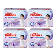  하기스 2024 맥스드라이 에어 팬티 5단계 (공용) 42매 4팩