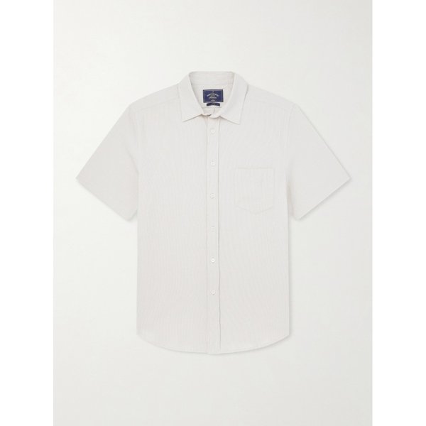 포르투기스 플란넬 테마 텍스처 코튼 블렌드 셔츠 46376663163010617