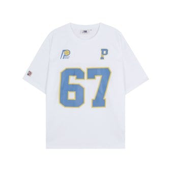 NBA SAC 유니폼 블록 매쉬 프린트 티셔츠(N232TS076P)00
