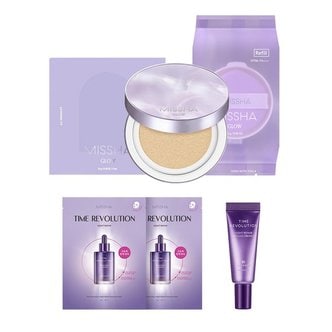 MISSHA 글로우 레이어링 핏 쿠션 세트 (4종택1)(GIFT앰플크림10ml+앰플마스크2매)