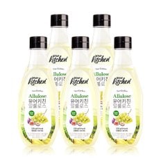 유어키친 슈가프리 저당 저칼로리 액상 알룰로스 설탕 대체제 530g, 5개