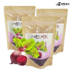 [옵션有] 착한푸드 말린비트 레드비트차 60g X 3개