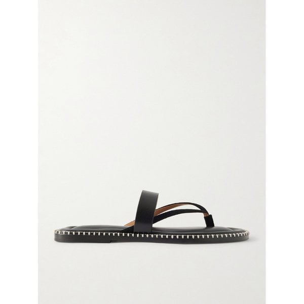 가죽 스웨이드 샌들 46376663163006571