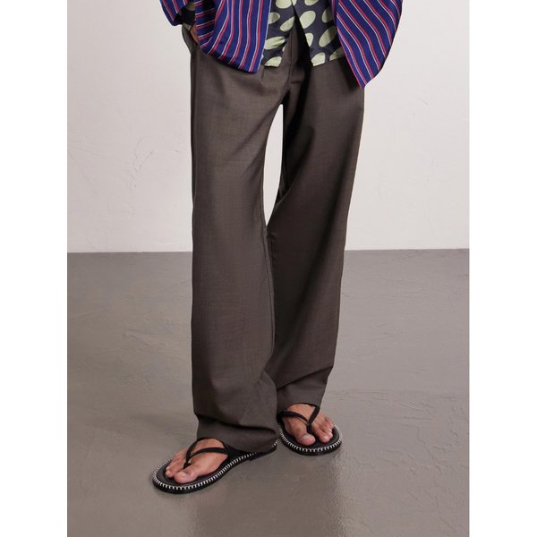 가죽 스웨이드 샌들 46376663163006571