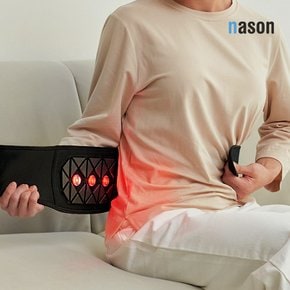 [네이즌 본사]LED 근적외선 온열 패드 허리 찜질기 어깨 복부 원적외선 치료기