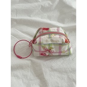 Strawberry Pouch Keyring