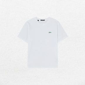 진 남여공용 흘림 로고 반팔티셔츠 NQ2K5926