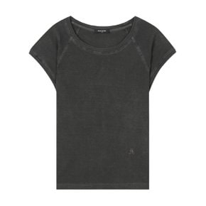 [여주점] 여성 캡슬리브 로고 반팔 티셔츠(B242TS750P)