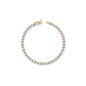 CADEAU DIAMOND LINE BRACELET 2.6mm 18K YELLOW GOLD(랩그로운다이아몬드) / 241220272