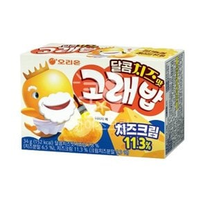 달콤치즈맛 고래밥 34g 1개