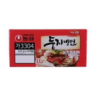 농심 둥지 비빔냉면 162g X 10입