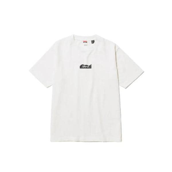 확대된 대표 난가 반팔 티셔츠 ECOHYBRIDMTLOGOTEE BLACK DOM
