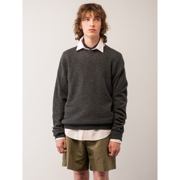 Men Crewneck Sweater (Graphite)