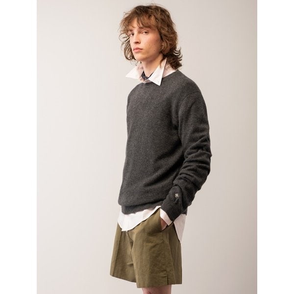 Men Crewneck Sweater (Graphite)