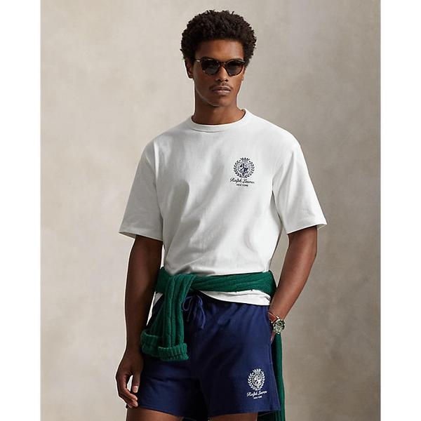 남성 릴렉스핏 저지 그래픽 티셔츠(MNPOTSH1N823182100)