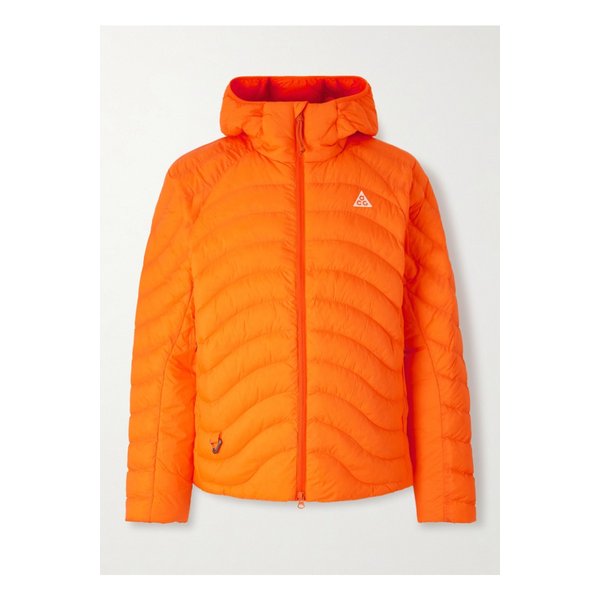 ACG 라바 플로우 퀼팅 써마핏 ADV 패딩 후드 재킷 오렌지 46376663162895201