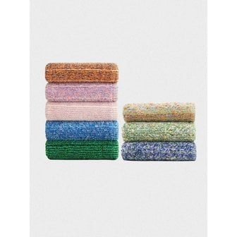 클라우망1981 [국내생산] 1P 멜란지 수미파 콤팩트 타올 220g