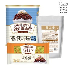 통단팥 빙수세트2 (더알찬통단팥 850g+콩고물 200g+빙수젤리 200g)