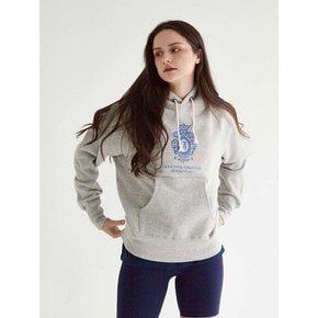 J emblem hoodie (Melange Grey)