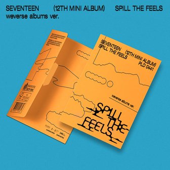 핫트랙스 SEVENTEEN(세븐틴) - SPILL THE FEELS 미니 12집 WEVERSE ALBUM VER