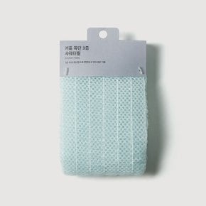 거품 폭탄 3중샤워타월 18x93cm 민트 J62N901036945