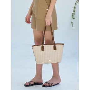 S Wide Knot Handle Shoulder Bag_3colors