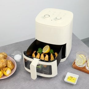 [대웅]에어프라이어/3.5리터/아이보리 DWC-AF350W